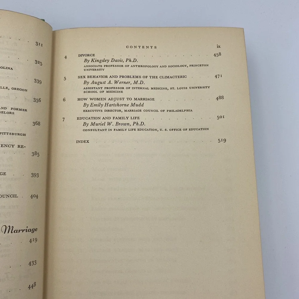 Vintage HC Successful Marriage 1948 Authoritative‎ Guide Ed. Fishbein + Burgess